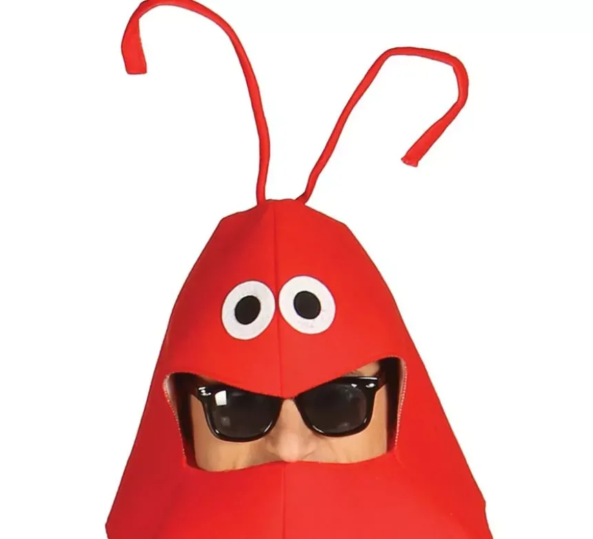 Costume di aragosta per un uomo