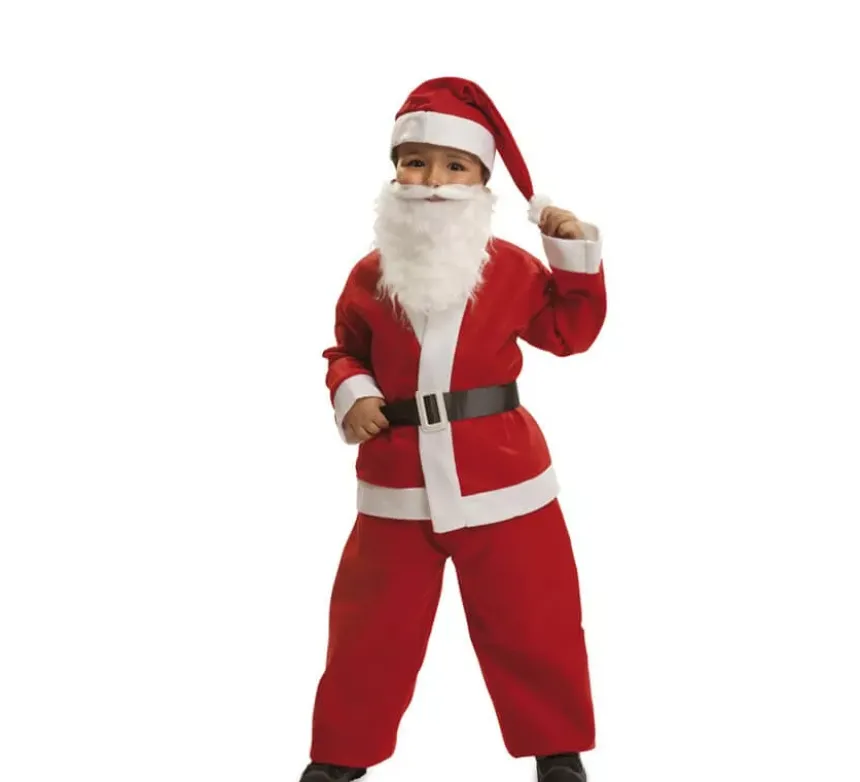 Costume di babbo natale per bambino e bambino