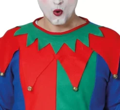 Costume di buffone per uomo