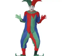 Costume di buffone per uomo