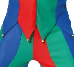 Costume di buffone per uomo