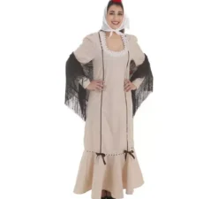 Costume di chulapa beige per donna