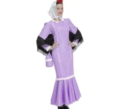 Costume di chulapa lila per donna