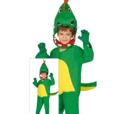 Costume di dinosauro verde
