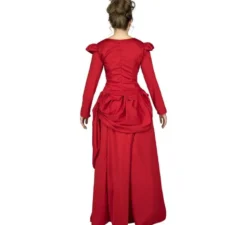 Costume di donna rosso dell'ovest per donna