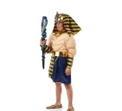 Costume di faraone muscoloso per ragazzo