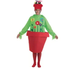 Costume di fiori in vaso per un uomo