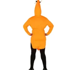 Costume di gamberi arancioni per adulti