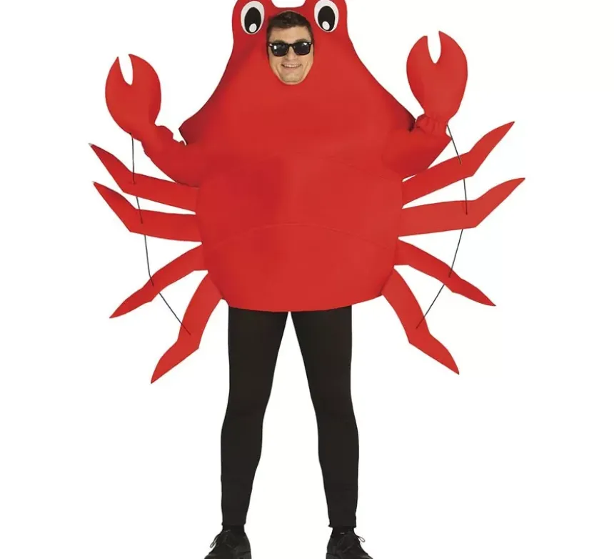 Costume di granchio per un uomo