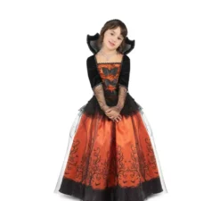 Costume di Halloween da Regina Vampiro per bambina