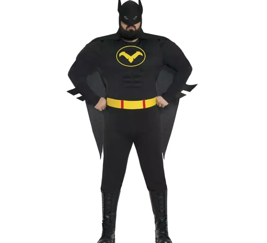 Costume di pipistrello nero per gli uomini