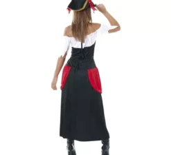 Costume di pirata bucaniere per donna