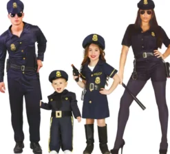 Costume di Police Girl per bambina