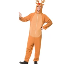 Costume di renna marrone per un uomo