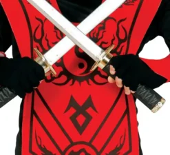 Costume di rete ninja diverse dimensioni