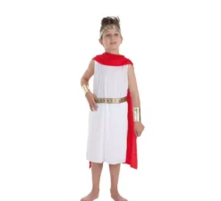 Costume di roman caesar luxus per ragazzo