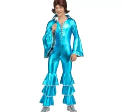 Costume Disco Turchese per uomo
