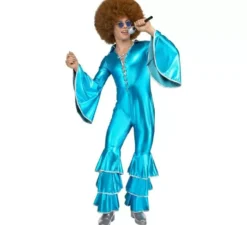 Costume Disco Turchese per uomo
