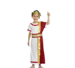 Costume di senatore romano per ragazzo