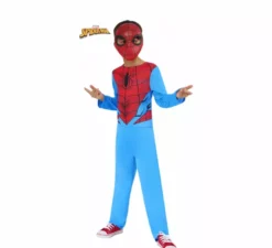Costume di Spiderman con maschera per bambini