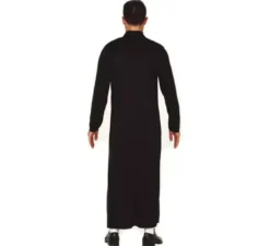 Costume di studente, sacerdote e giudice 3 in 1 per l'uomo