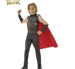 Costume di Thor Opp con mantello rosso per bambino