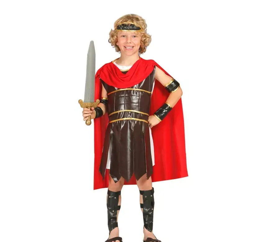 Costume di un guerriero romano per un bambino