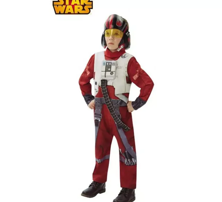 Costume di xwing combattente ep7 stella deluxeguerre per bambino