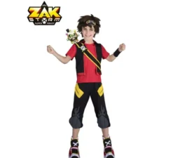 Costume di Zak storm con parrucca e spada per bambino