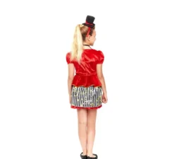 Costume Domatore Abito a righe per bambina