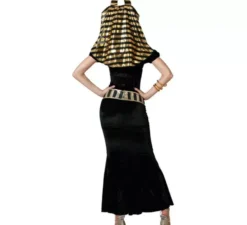 Costume egiziano nero per donna