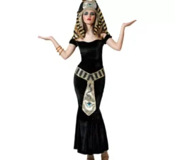 Costume egiziano nero per donna