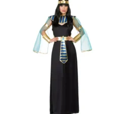 Costume egiziano nero per una donna