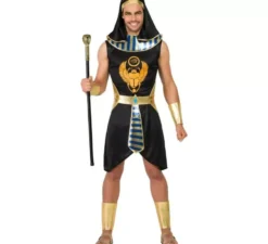 Costume egiziano nero per uomo