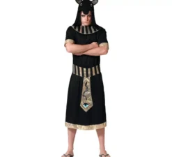 Costume egiziano nero per uomo