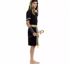 Costume egiziano nero per uomo