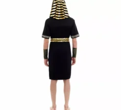 Costume egiziano nero per uomo
