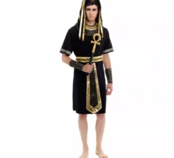Costume egiziano nero per uomo