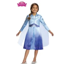 Costume Elsa Frozen tuta blu per bambina