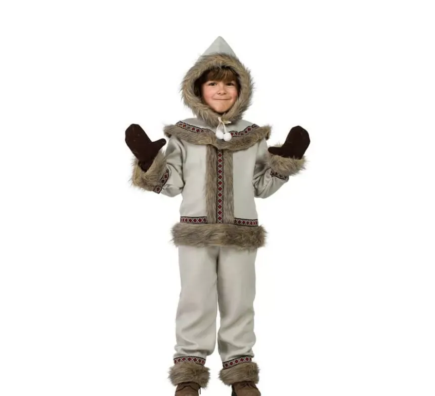 Costume eschimese per un bambino
