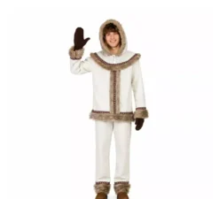 Costume eschimese per un uomo