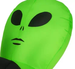 Costume gonfiabile da alieno verde per uomo