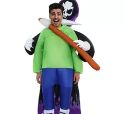 Costume gonfiabile da Morte per adulti