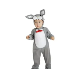 Costume grigio coniglio per bambino
