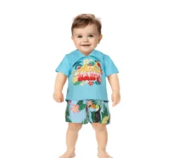 Costume hawaiano tropicale per bambini e neonati