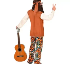 Costume hippie con frange lunghe per uomo