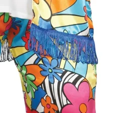 Costume hippie di fiori per un uomo