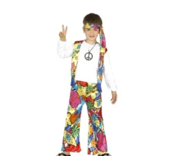 Costume hippie fiorito per bambini