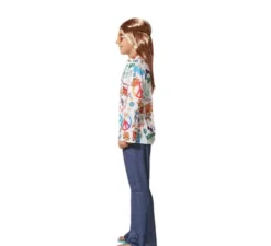 costume Hippie per la stampa bambino Label