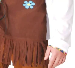 Costume hippy per un uomo